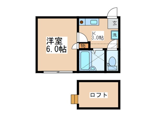 アルカＪの物件間取画像